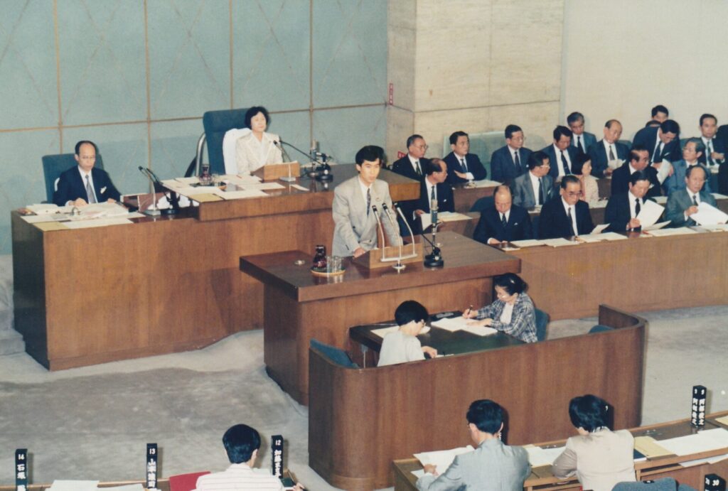 都議選本会議にて
